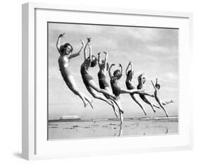 Lillian Newman's Dancers-null-Framed Giclee Print