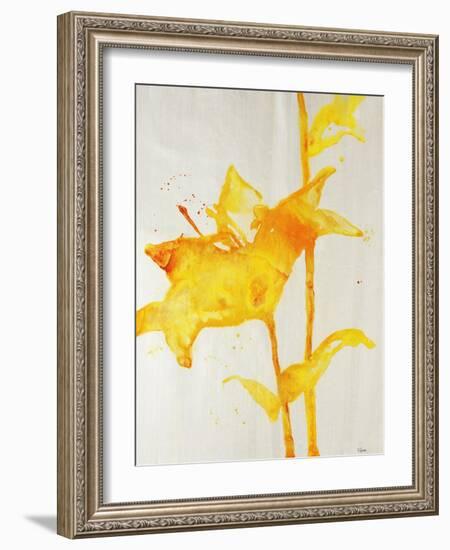 Lillies I-Rikki Drotar-Framed Giclee Print