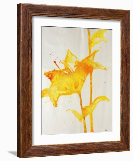 Lillies I-Rikki Drotar-Framed Giclee Print