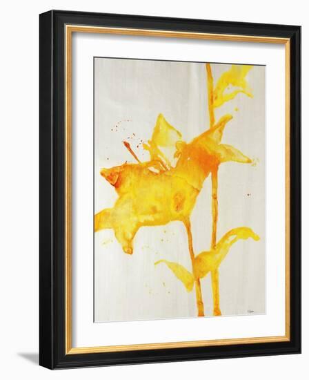 Lillies I-Rikki Drotar-Framed Giclee Print