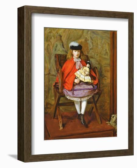 Lilly Noble, 1863-64-John Everett Millais-Framed Giclee Print