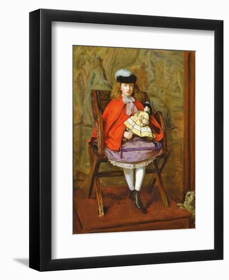 Lilly Noble, 1863-64-John Everett Millais-Framed Giclee Print