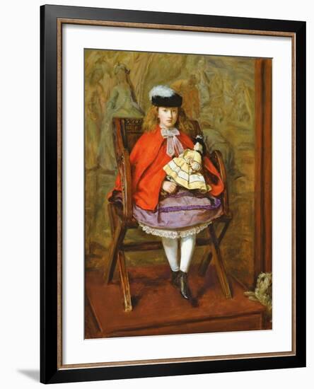 Lilly Noble, 1863-64-John Everett Millais-Framed Giclee Print