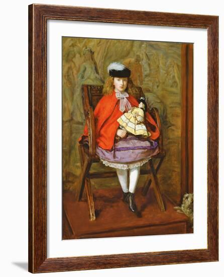 Lilly Noble, 1863-64-John Everett Millais-Framed Giclee Print