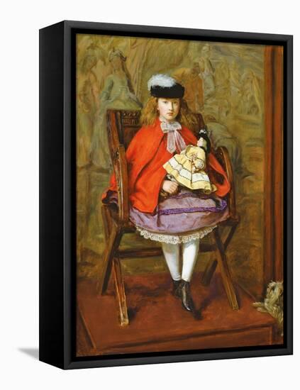 Lilly Noble, 1863-64-John Everett Millais-Framed Premier Image Canvas