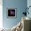 Lilly's Pollen-Magda Indigo-Framed Photographic Print displayed on a wall