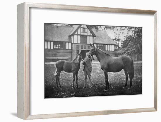 Lily Agnes, with Orelio by Bend Or, Winner of £4955, 1894-null-Framed Giclee Print