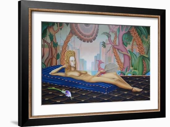 Lily Arum, 2019-Trevor Neal-Framed Giclee Print