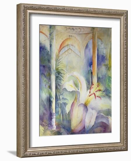 Lily at Syon House-Karen Armitage-Framed Giclee Print