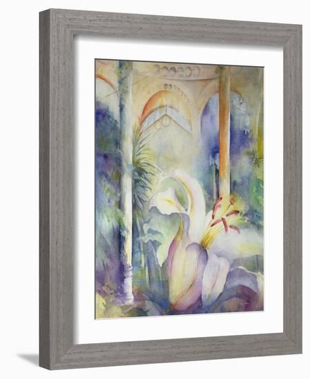 Lily at Syon House-Karen Armitage-Framed Giclee Print