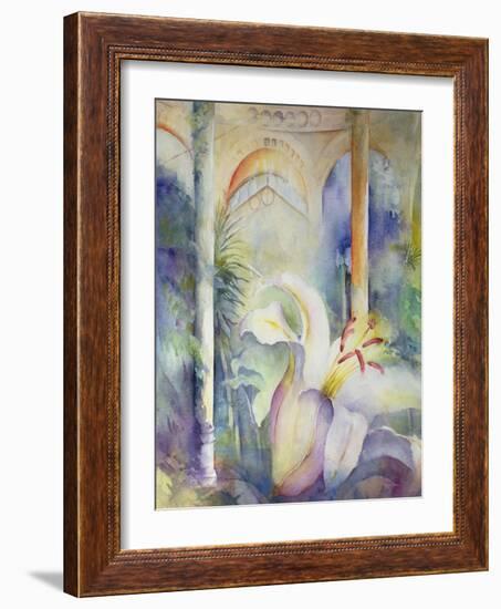 Lily at Syon House-Karen Armitage-Framed Giclee Print