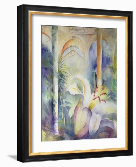 Lily at Syon House-Karen Armitage-Framed Giclee Print