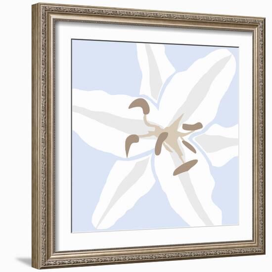 Lily Blue-Emily Burrowes-Framed Giclee Print