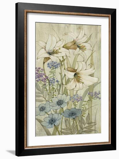 Lily Chinoiserie II-Tim OToole-Framed Art Print