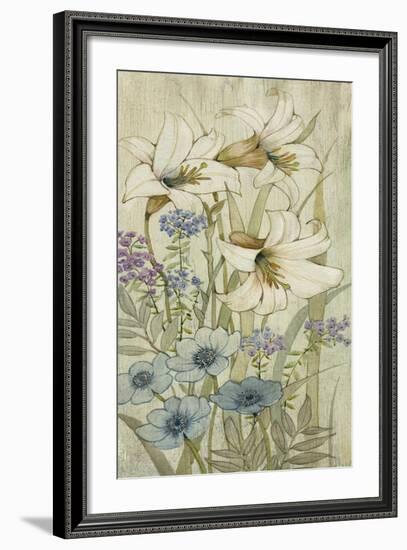 Lily Chinoiserie II-Tim OToole-Framed Art Print