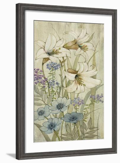 Lily Chinoiserie II-Tim OToole-Framed Art Print