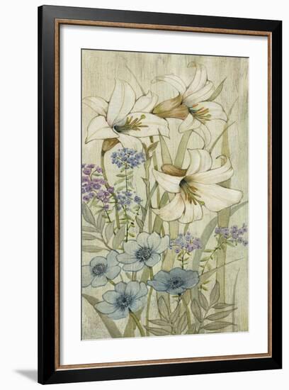 Lily Chinoiserie II-Tim OToole-Framed Art Print