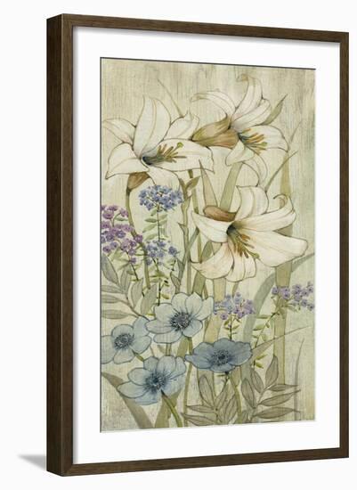 Lily Chinoiserie II-Tim OToole-Framed Art Print