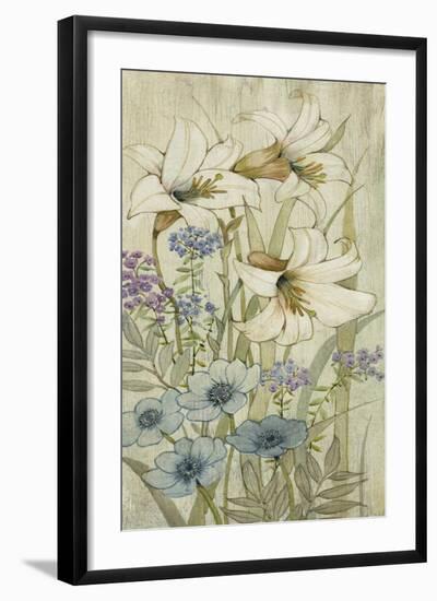 Lily Chinoiserie II-Tim OToole-Framed Art Print