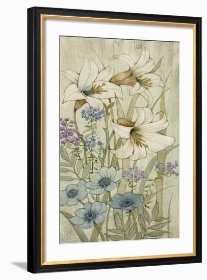 Lily Chinoiserie II-Tim OToole-Framed Art Print