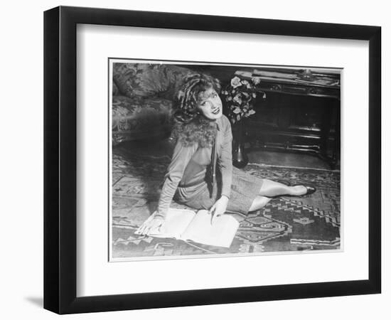 Lily Damita-null-Framed Photographic Print