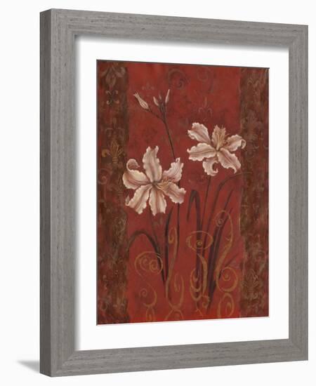 Lily Design-Judy Mastrangelo-Framed Giclee Print