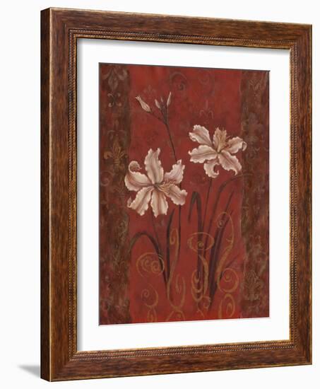 Lily Design-Judy Mastrangelo-Framed Giclee Print