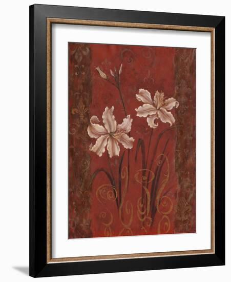 Lily Design-Judy Mastrangelo-Framed Giclee Print