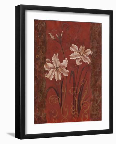Lily Design-Judy Mastrangelo-Framed Giclee Print