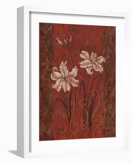 Lily Design-Judy Mastrangelo-Framed Giclee Print