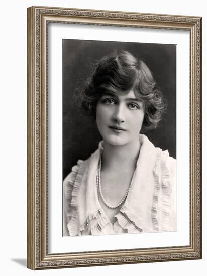 Lily Elsie (1886-196), English Actress, Early 20th Century-Rita Martin-Framed Giclee Print