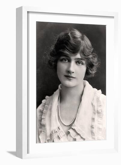 Lily Elsie (1886-196), English Actress, Early 20th Century-Rita Martin-Framed Giclee Print