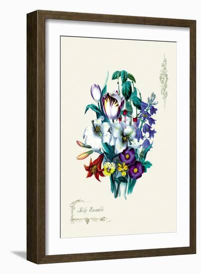 Lily Ensemble-null-Framed Art Print