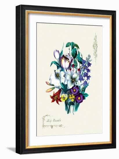 Lily Ensemble-null-Framed Art Print