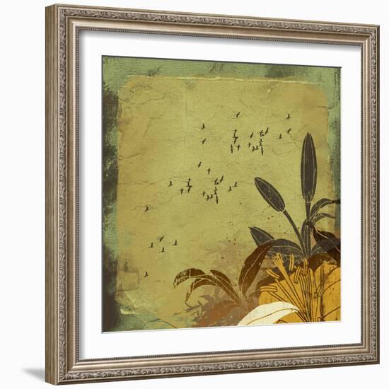 Lily Moonlight II-Ken Hurd-Framed Giclee Print