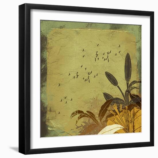 Lily Moonlight II-Ken Hurd-Framed Giclee Print