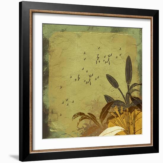 Lily Moonlight II-Ken Hurd-Framed Giclee Print