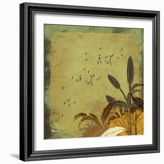 Lily Moonlight II-Ken Hurd-Framed Giclee Print