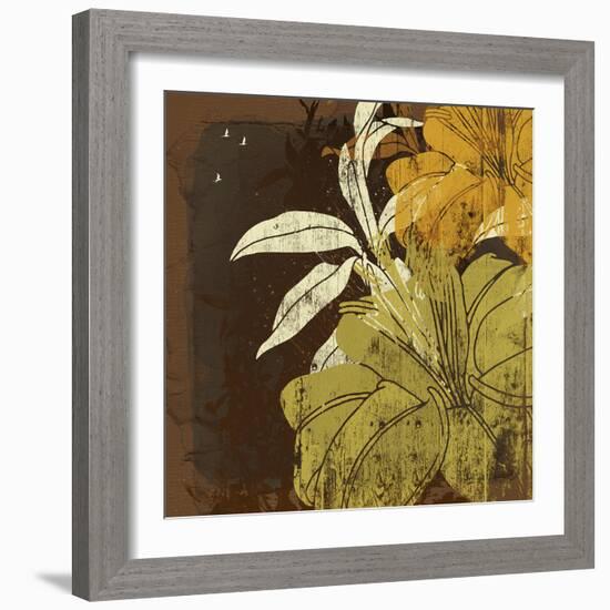 Lily Moonlight IV-Ken Hurd-Framed Giclee Print