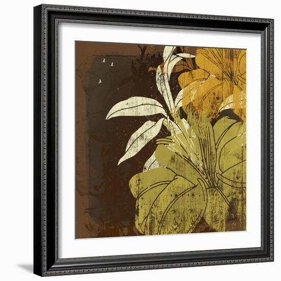 Lily Moonlight IV-Ken Hurd-Framed Giclee Print