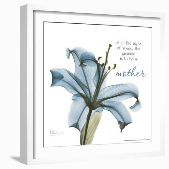 Lily Mother-Albert Koetsier-Framed Art Print