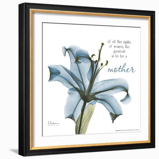 Lily Mother-Albert Koetsier-Framed Art Print