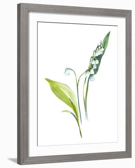 Lily of the Valley I-Sandra Jacobs-Framed Giclee Print
