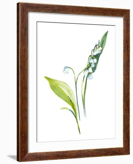 Lily of the Valley I-Sandra Jacobs-Framed Giclee Print