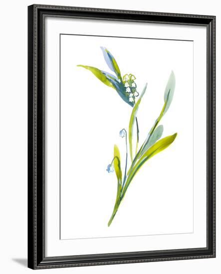 Lily of the Valley II-Sandra Jacobs-Framed Giclee Print