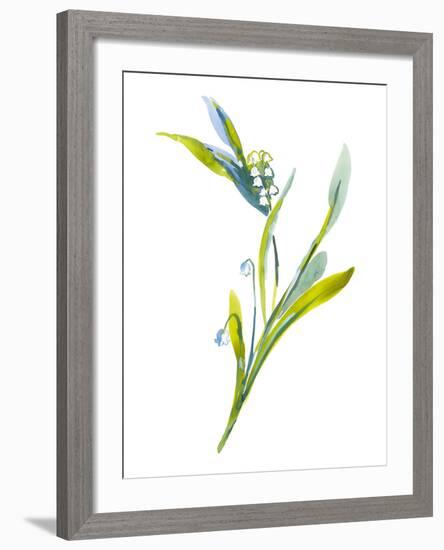 Lily of the Valley II-Sandra Jacobs-Framed Giclee Print