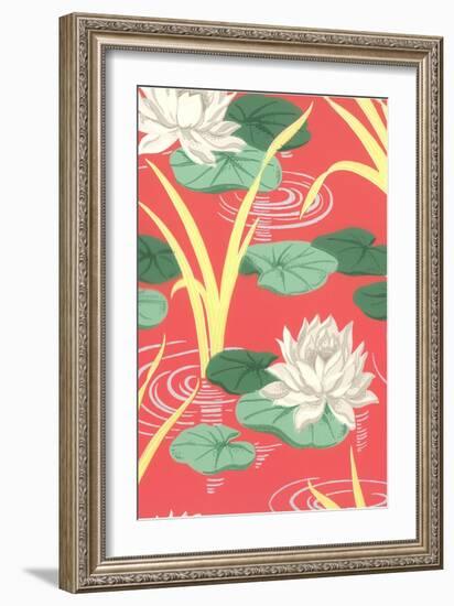 Lily Pads Decorative Arts-null-Framed Art Print