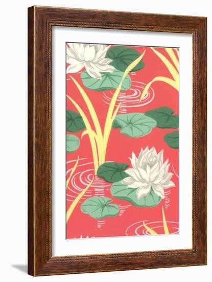 Lily Pads Decorative Arts-null-Framed Art Print