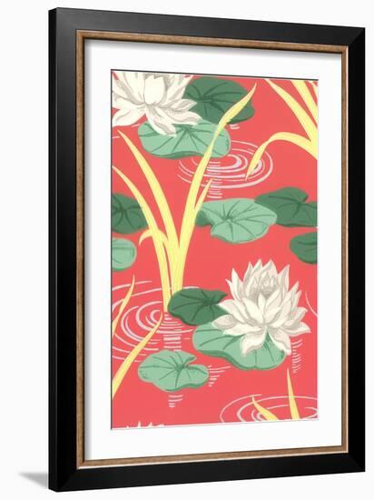 Lily Pads Decorative Arts-null-Framed Art Print