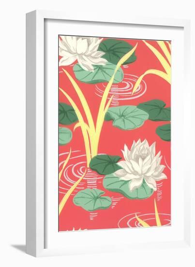 Lily Pads Decorative Arts-null-Framed Art Print